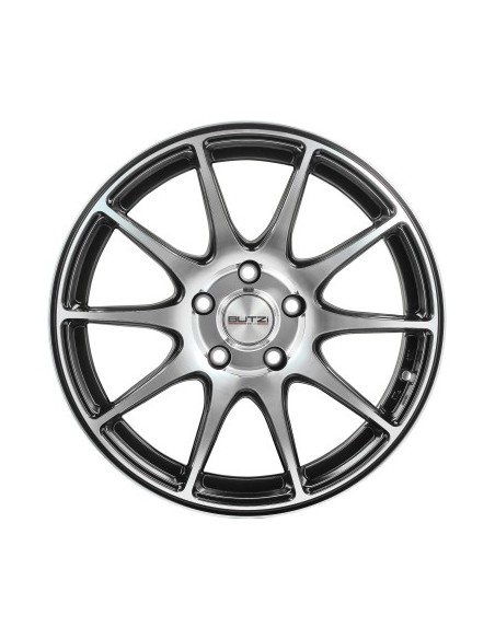 Σετ 4 ζάντες αλουμινίου BUTZI ACRAB Black Full Polish, 17x7.0, 5x120