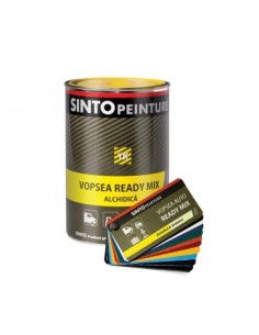 Ready Mix 1K Alkyd Paint Polar White 101 (Ral 9010) SINTO 1L