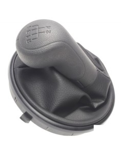 Gear shift knob with boot for Skoda Fabia, Roomster, 5...