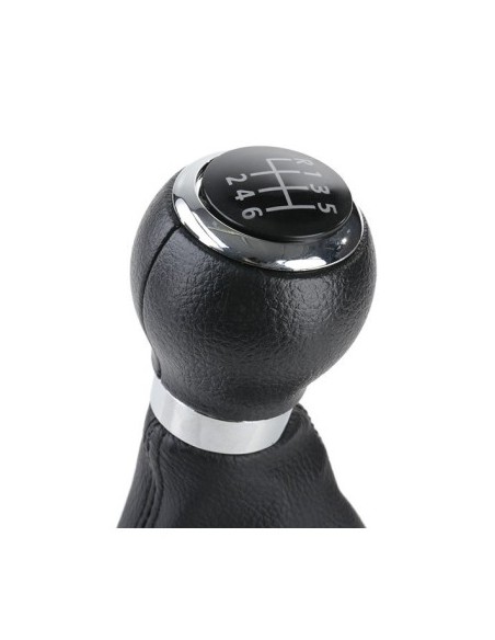 Gear knob with sleeve compatible with Volkswagen Passat B6 models, 6 speeds