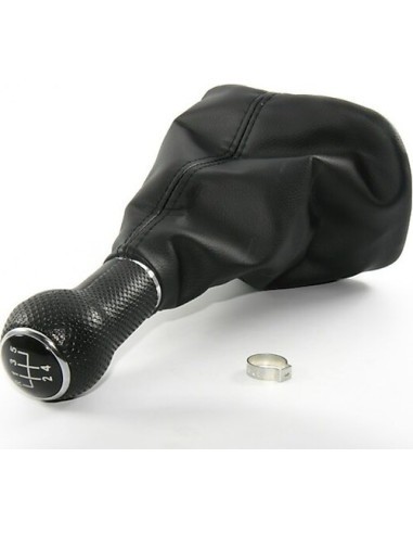 Gear knob with leather cover for VW Golf IV,...