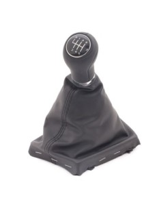 Gear knob with sleeve for Audi A4 B8, A5 8T, Q5 8R, 6 speeds