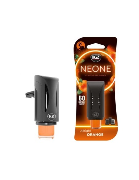 Автомобилен ароматизатор K2 Neone, Оранжев, 6ml