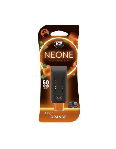 Автомобилен ароматизатор K2 Neone, Оранжев, 6ml