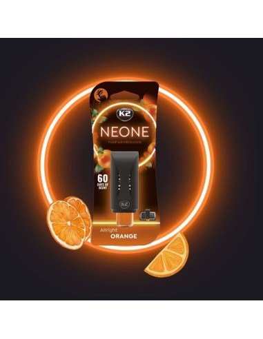 K2 Neone Car Air Freshener, Orange, 6ml
