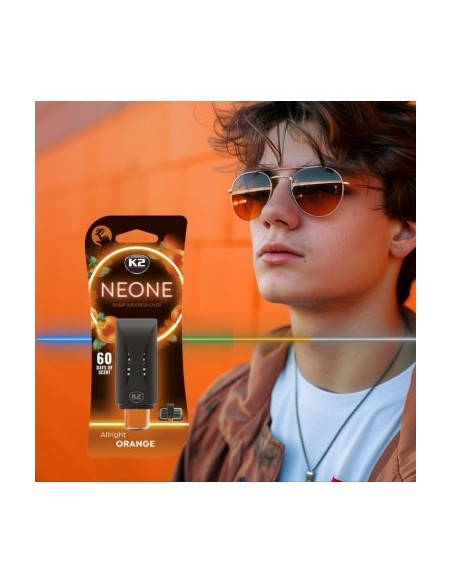 K2 Neone autóillatosító, Narancs, 6ml