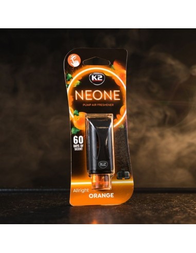 Автомобилен ароматизатор K2 Neone, Оранжев, 6ml