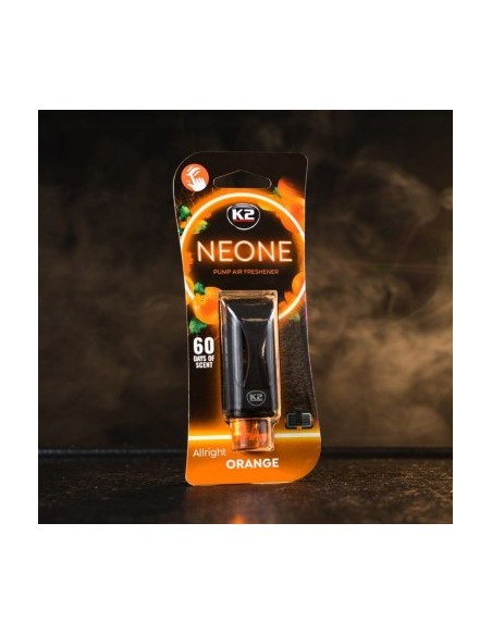 Автомобилен ароматизатор K2 Neone, Оранжев, 6ml