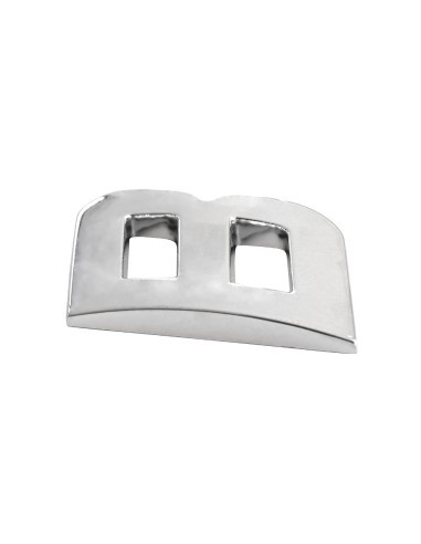 3D Car Ornament Letter B 26 MM Chrome