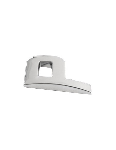 Ornament Auto 3D Litera P 26 MM Cromat