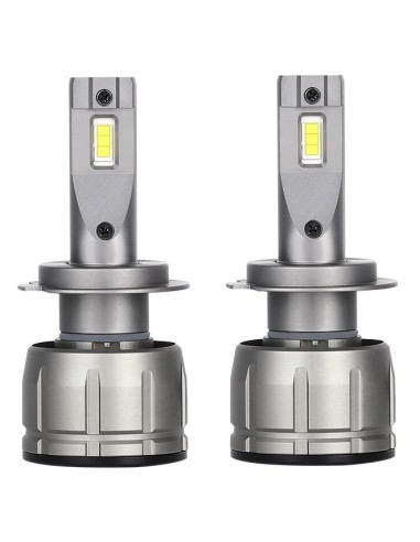 Set of 2 H7 Canbus LEDs, 60W, 10,000 Lm, 12V