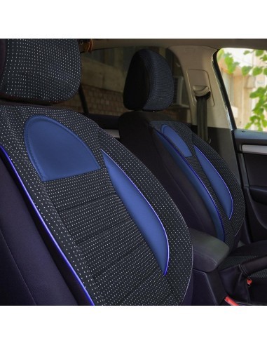 Racing Chair Covers Set Black Blue, Universal,...