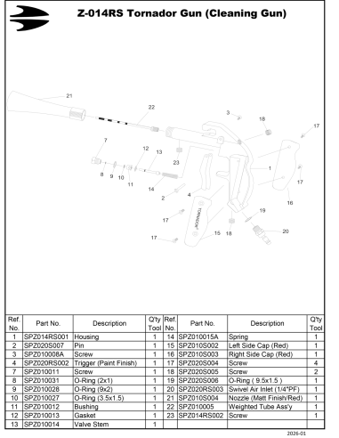 Professional Pneumatic Gun for Cleaning...