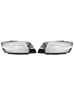 Set of 2 Headlight Glasses for Audi Q5 8R Non-Facelift...