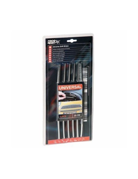 Chrome Ornament Interior Ventilation Grille 6x25cm