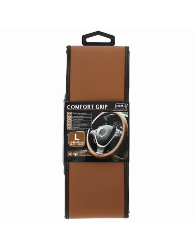Comfort Grip Steering Wheel Cover brown size L...