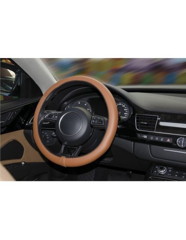 Comfort Grip Steering Wheel Cover brown size L...