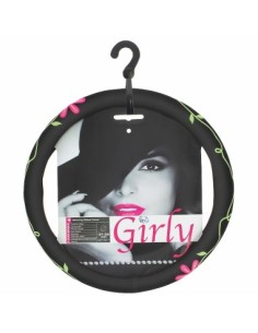 Steering Wheel Cover with Flowers “Flower Power” 37-39cm