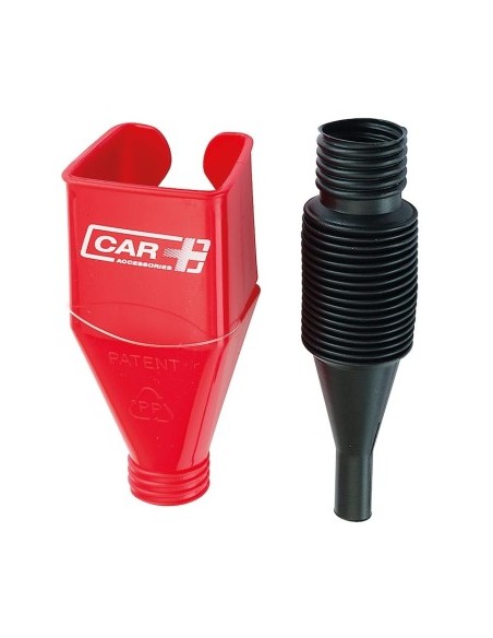 Universal funnel with neck attachment for bottle / canister