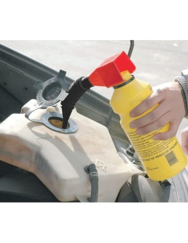 Universal funnel with neck attachment for...