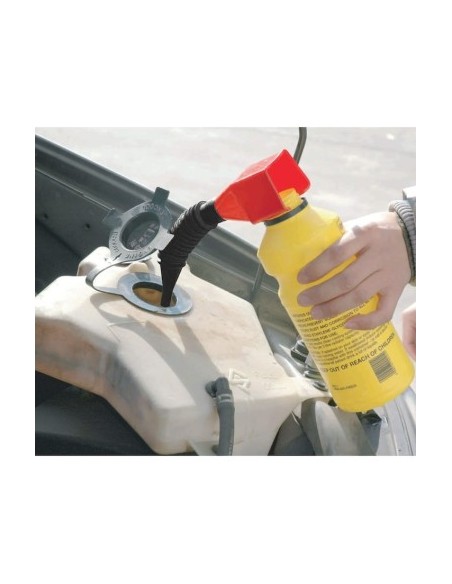 Universal funnel with neck attachment for bottle / canister