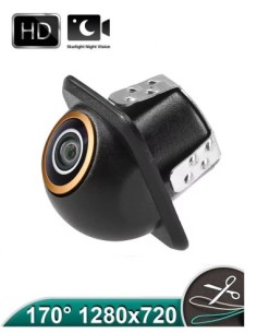 HD rear/front camera 170 degree angle with StarLight...