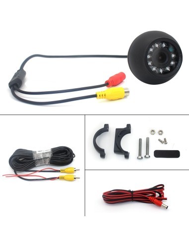 Infrared Rearview Camera 12V - 24V for Trucks,...
