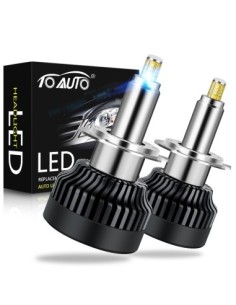 Set of 2 H7 Canbus 360 Degree LED Lights for Car...