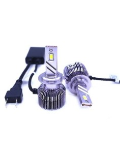 Set 2 leduri H7 H55 Canbus, 55W, 6000K, 11.000 Lm, 12V 2