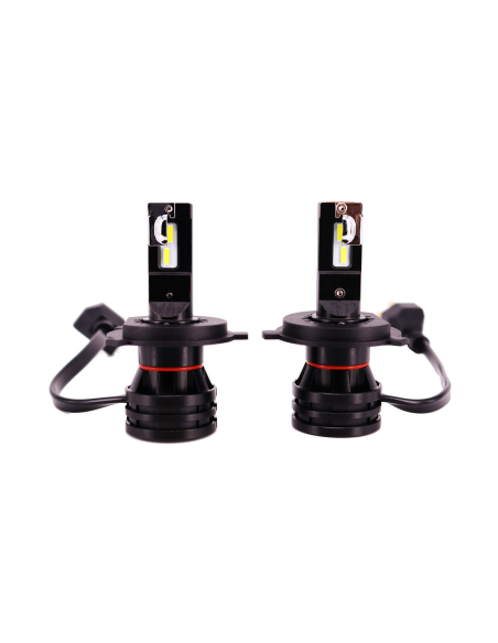 Σετ 2 LED H4 M2, Canbus, 6500k, 28W, 6000 Lm, 12V-24V