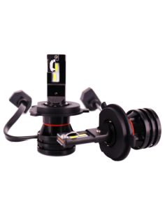 Set 2 LED H4 M2, Canbus, 6500k, 28W, 6000 Lm, 12V-24V 2