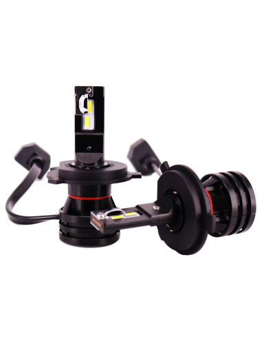 Set 2 LED H4 M2, Canbus, 6500k, 28W, 6000 Lm,...