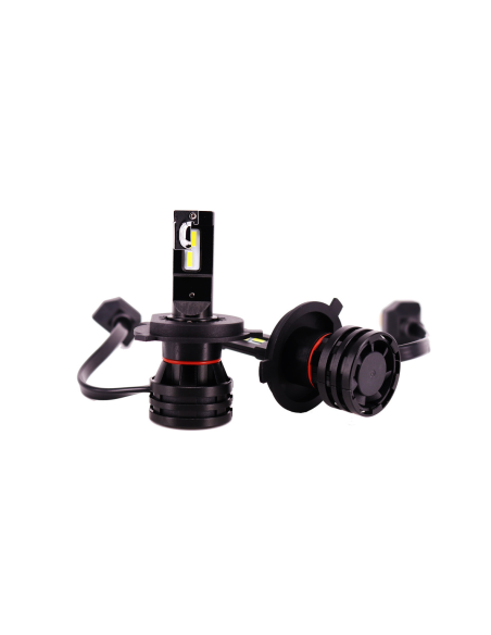 Σετ 2 LED H4 M2, Canbus, 6500k, 28W, 6000 Lm, 12V-24V