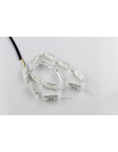 Flexible daytime running lights with...
