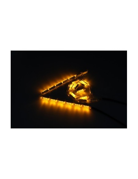 Flexible daytime running lights with progressive, dynamic signaling (Audi type) with 16 Matrix flow effect modules - L8