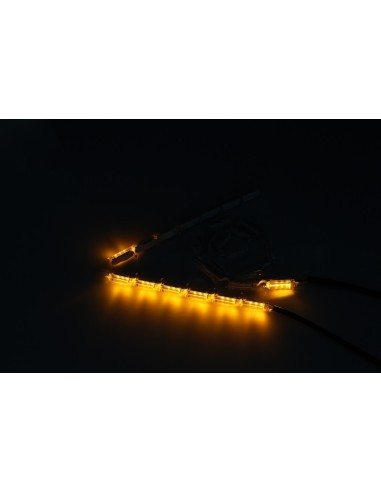 Flexible daytime running lights with...