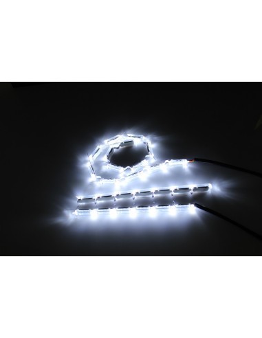 Flexible daytime running lights with...