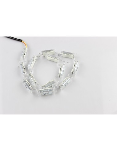 Flexible daytime running lights with...
