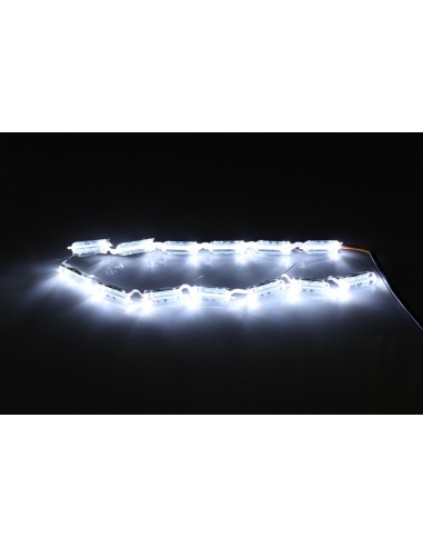 Flexible daytime running lights with...