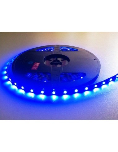 Blue LED strip 60 LEDs/meter, 24V,...