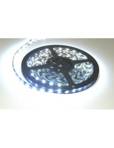 White LED strip 60 LEDs/meter, 12V, waterproof, on a...