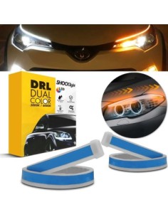 Set of 2 dynamic LED indicators, length 45 cm