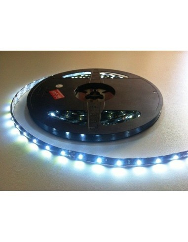 White LED strip 60 LEDs/meter, 24V, waterproof,...