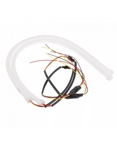 Daytime running lights with dynamic/sequential...
