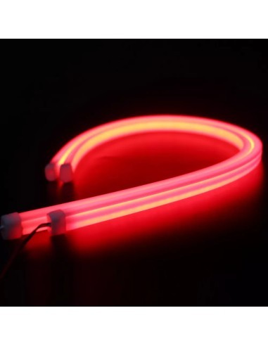 Red Rear Lights with Sequential Signal Type...