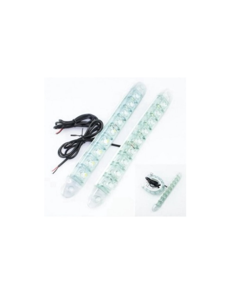 Lumini de zi DRL Flexibile 9 led*0,5W