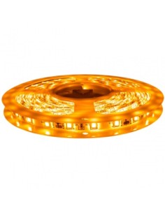 Sárga LED szalag 60 LED 3528/méter, 12V, vízálló, 5...