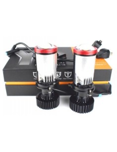 Bi Led H4 Lenses 50W Power 8000 Lumens Brightness 12V...