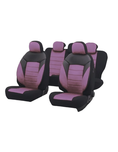 Universal Purple Diamond Chair Cover Set, Umbrella