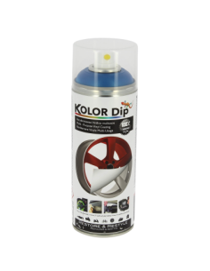 Metallic Blue Rubberized Spray Paint Kolor Dip 400ml